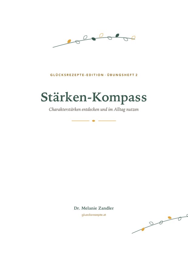 Titelseite: Stärken-Kompass