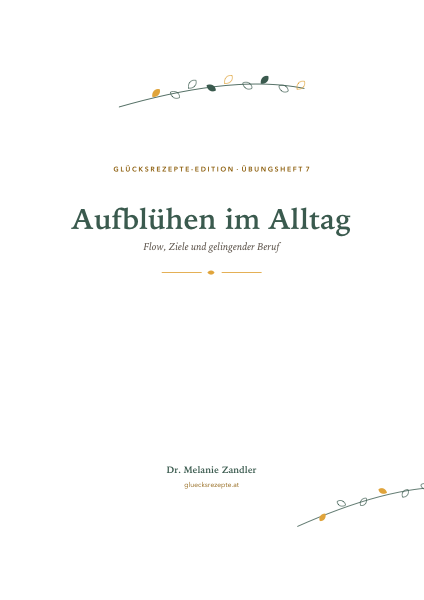 Cover Aufblühen im Alltag