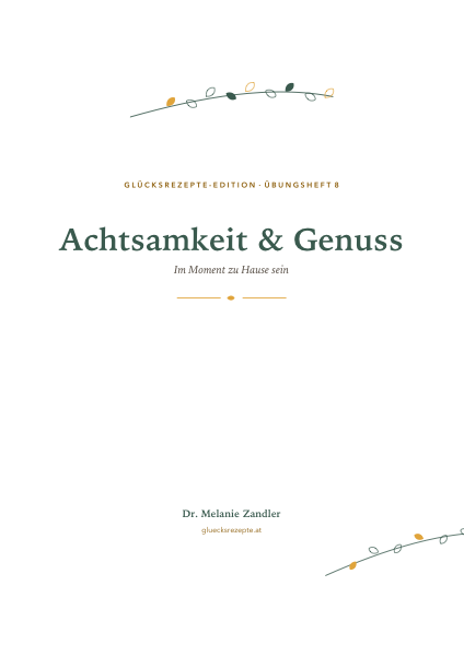 Cover Achtsamkeit und Genuss